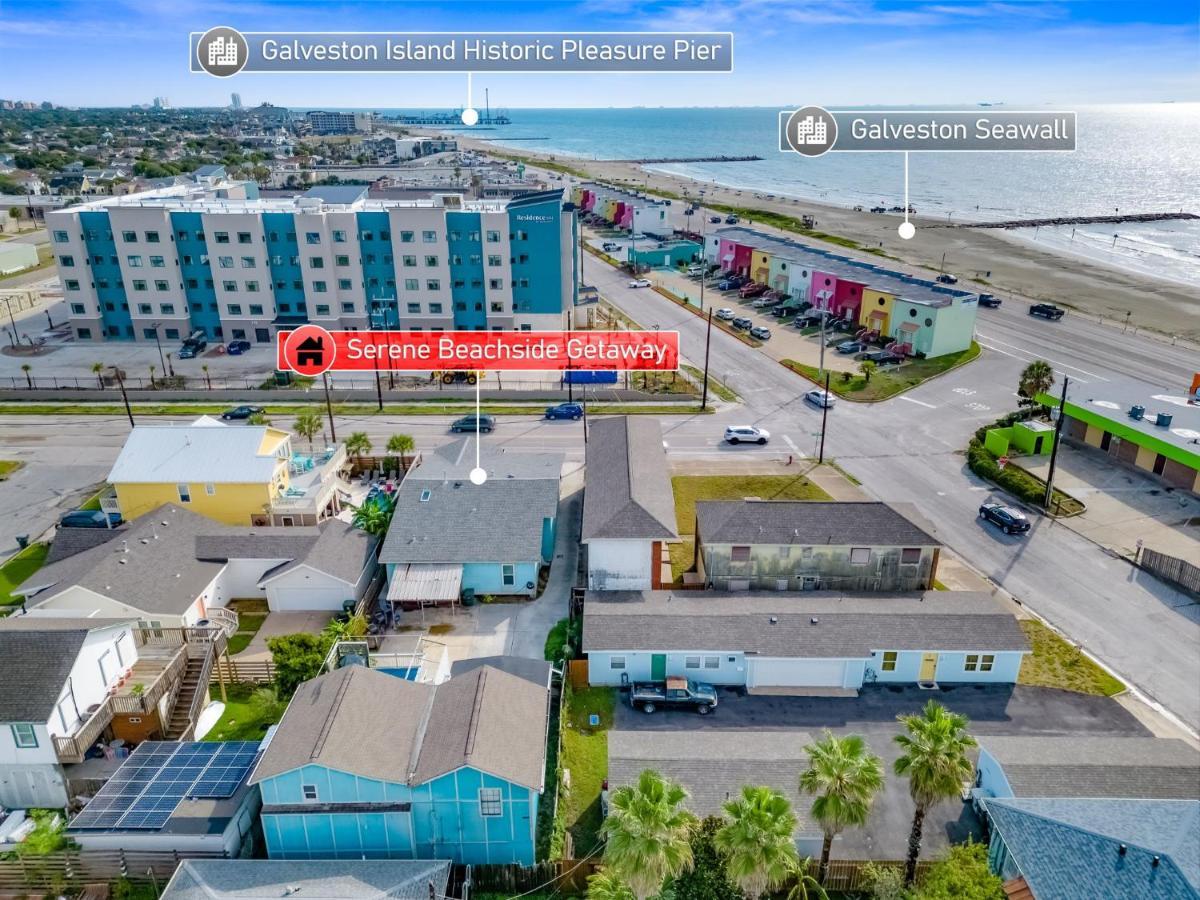 1 Min To Beach Ocean Breeze 3Br Fast Wifi Galveston Exteriér fotografie